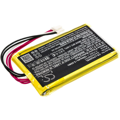3.7V, Li-Polymer, 1500mAh, Speaker battery fits Lg, Pj3, Pj3.deusllk, 5.55Wh Speaker Cameron Sino Technology Limited
