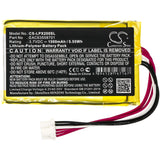 3.7V, Li-Polymer, 1500mAh, Speaker battery fits Lg, Pj3, Pj3.deusllk, 5.55Wh Speaker Cameron Sino Technology Limited