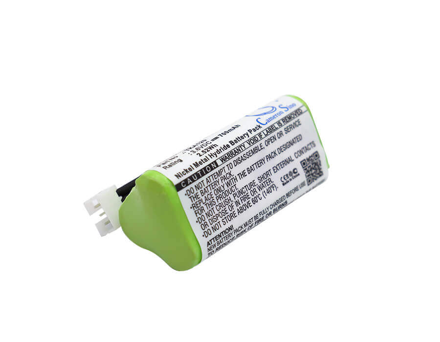 3.6V, Ni-MH, 700mAh, Speaker battery fits Tdk, Life On Record A12, 2.52Wh Speaker Cameron Sino Technology Limited