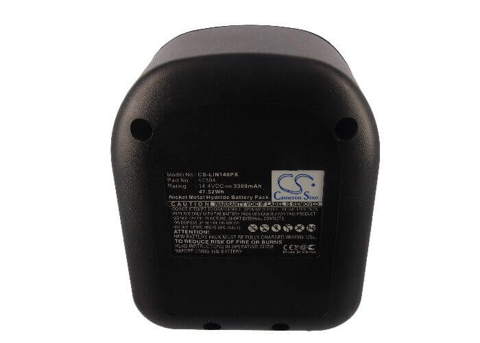 14.4V, Ni-MH, 3300mAh, Power Tools battery fits Lincoln, 40394, 1401, 1442, 47.52Wh Power Tools Cameron Sino Technology Limited (Power Tools)