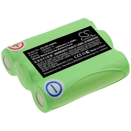 3.6V, Ni-MH, 1800mAh, Equipment battery fits Geo-fennel, 500000-13, Multi-Liner FL 50, Multi-liner Fl 50 Plus, 6.48Wh Equipment, Survey, Test Cameron Sino Technology Limited