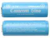 Lithium Ion, 2pcs 18490/18500 Pack With Pcb Protection 3.7v, 1900mah - 7.03wh 18490 Cameron Sino Technology Limited