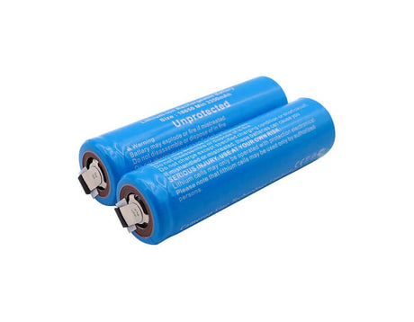 18650, Lithium Ion battery, 2pcs same direction Tabs 3.7v, 3400mah - 12.58wh 18650 Cameron Sino Technology Limited