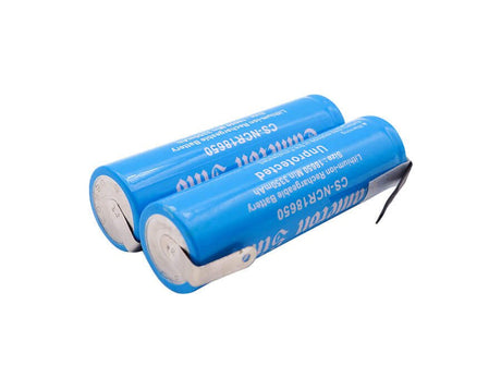 18650, Lithium Ion battery, 2pcs same direction Tabs 3.7v, 3400mah - 12.58wh 18650 Cameron Sino Technology Limited