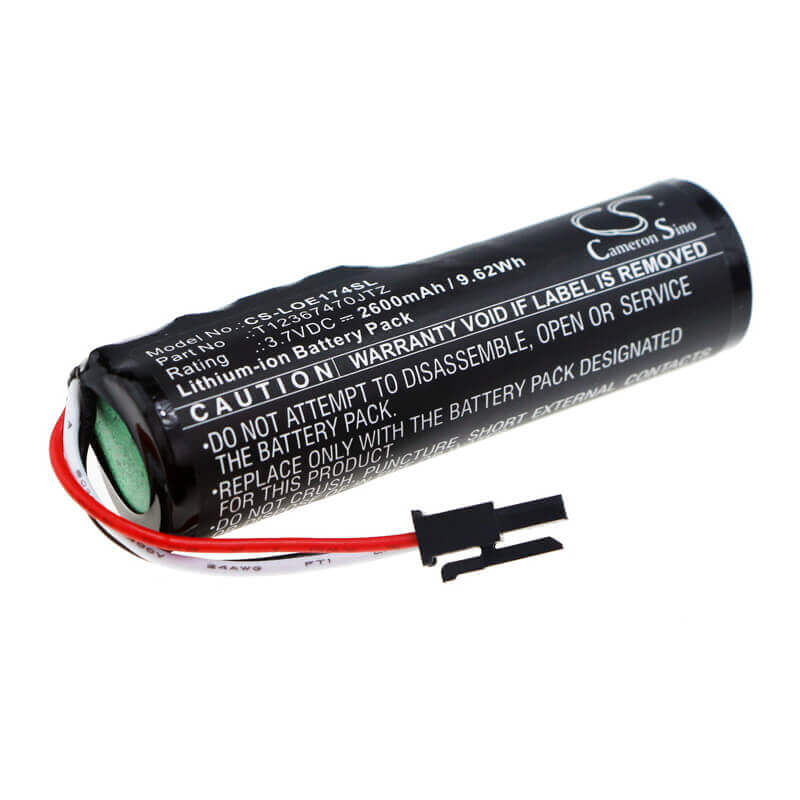 3.7V, Li-ion, 2600mAh, Speaker battery fits Logitech, 1749lz0psas8, 884-000741, 9.62Wh Speaker Cameron Sino Technology Limited
