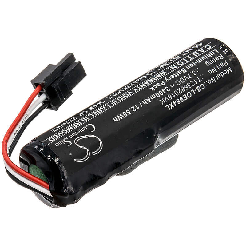 3.7V, Li-ion, 3400mAh, Speaker battery fits Logitech, 984-001405, S-00170, 12.58Wh Speaker Cameron Sino Technology Limited