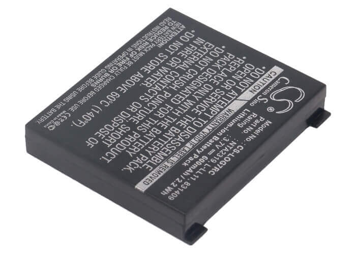 3.7V, Li-ion, 600mAh, Keyboard,Mouse battery fits Logitech, 190310-1000, G7 Laser Cordless Mouse, M-rbq124, 2.22Wh Keyboard,Mouse Cameron Sino Technology Limited