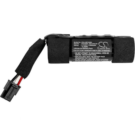 3.7V, Li-ion, 3400mAh, Speaker battery fits Logitech, S-0012, Ue Boom, 12.58Wh Speaker Cameron Sino Technology Limited