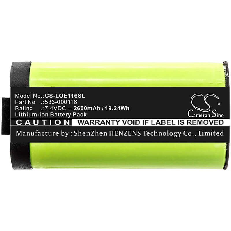 7.4V, Li-ion, 2600mAh, Speaker battery fits Logitech, S-00147, Ue Megaboom, 19.24Wh Speaker Cameron Sino Technology Limited