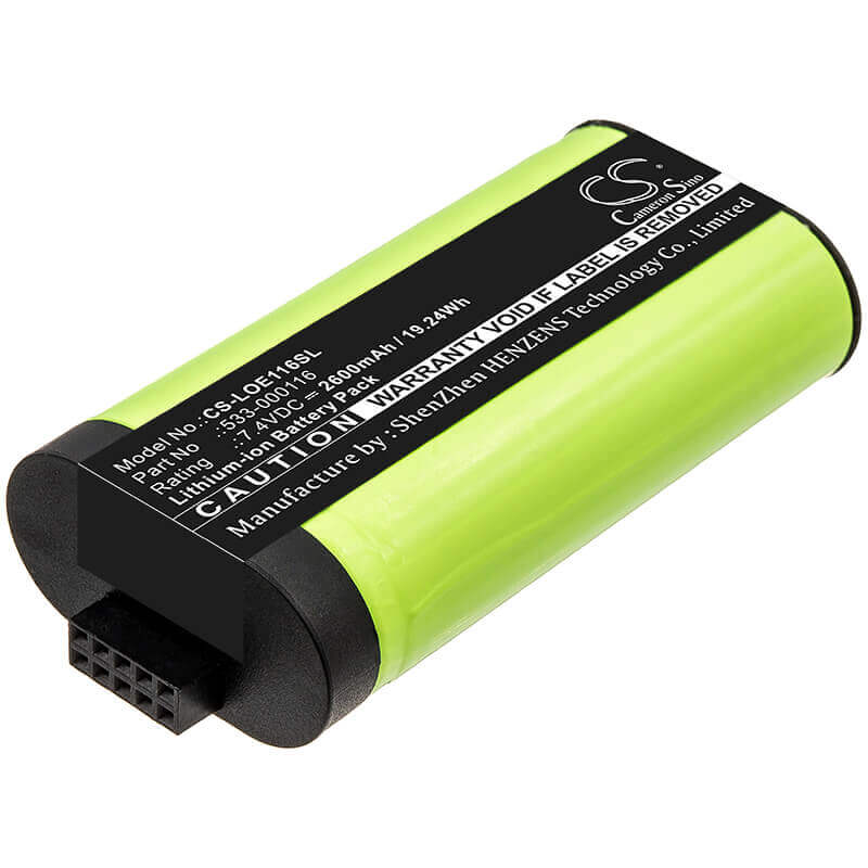 7.4V, Li-ion, 2600mAh, Speaker battery fits Logitech, S-00147, Ue Megaboom, 19.24Wh Speaker Cameron Sino Technology Limited