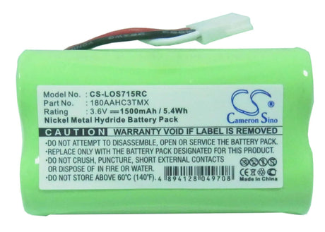 3.6V, Ni-MH, 1500mAh, Speaker battery fits Logitech, S315i, S715i, 5.40Wh Speaker Cameron Sino Technology Limited