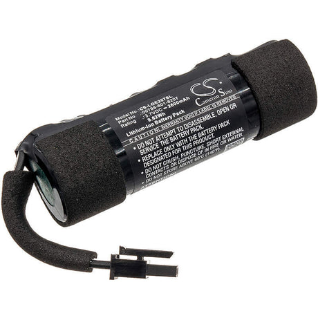 3.7V, Li-ion, 2600mAh, Speaker battery fits Logitech, Ue Boom 2, Ue Boom 2 Ultimate, 9.62Wh Speaker Cameron Sino Technology Limited