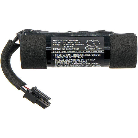 3.7V, Li-ion, 3400mAh, Speaker battery fits Logitech, Ue Boom 2, Ue Boom 2 Ultimate, 12.58Wh Speaker Cameron Sino Technology Limited
