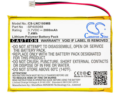 Babyphone Battery For Luvion, Prestige Touch, Supreme Connect 3.7v, 2000mah - 7.40wh BabyPhone Cameron Sino Technology Limited   