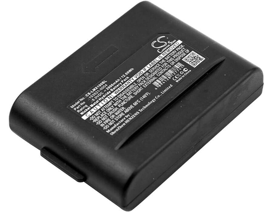 Barcode Scanner Battery For Lxe, Mx1 6v, 2000mah - 12.00wh Barcode Scanner Cameron Sino Technology Limited