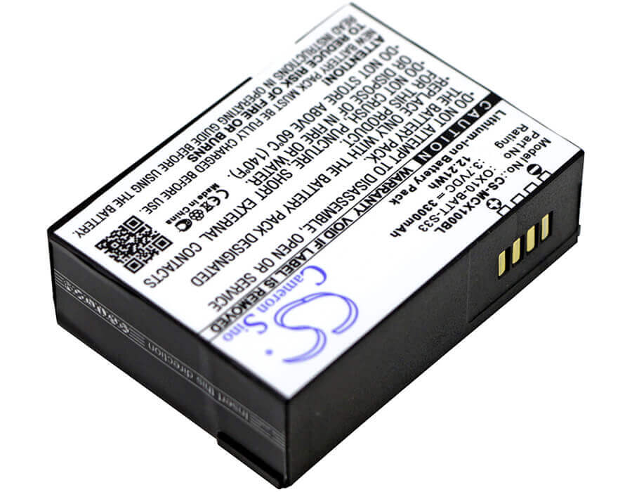 Barcode Scanner Battery For M3 Mobile, Orange, Ox10, Ox10 Rfid 3.7v, 3300mah - 12.21wh Barcode Scanner Cameron Sino Technology Limited