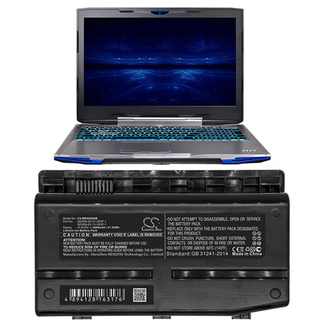 Battery For Machenike, F1, F117, F117-f 10.8v, 4400mah - 47.52wh Notebook, Laptop Cameron Sino Technology Limited   