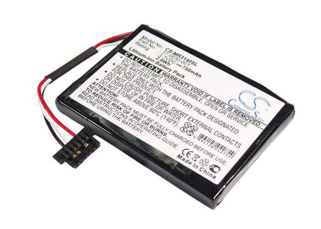 3.7V, Li-ion, 750mAh, GPS battery fits Magellan, 37-0030-001, Maestro 3140, 2.78Wh GPS, Navigator Cameron Sino Technology Limited
