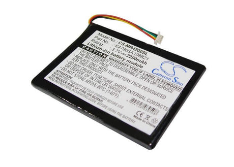 3.7V, Li-ion, 2200mAh, GPS battery fits Magellan, K4790sa108821, Maestro 4200, Maestro 4210, 8.14Wh GPS, Navigator Cameron Sino Technology Limited