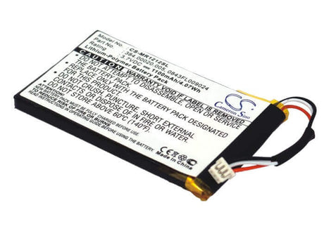 3.7V, Li-Polymer, 1100mAh, GPS battery fits Magellan, 0843fl009024, Roadmate 1212, Roadmate 1217, 4.07Wh GPS, Navigator Cameron Sino Technology Limited