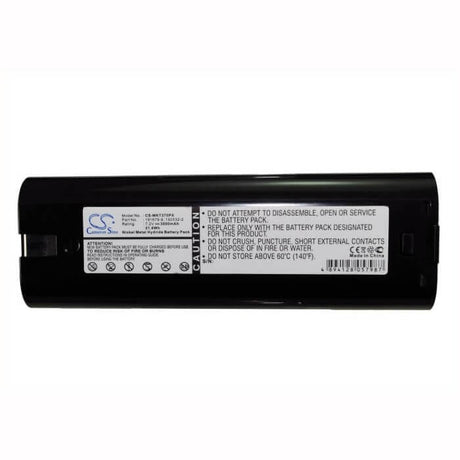 7.2V, Ni-MH, 3000mAh, Power Tools battery fits Makita, 191679-9, 3700d, 3700dw, 21.6Wh Power Tools Cameron Sino Technology Limited (Power Tools)