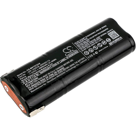 7.2V, Ni-MH, 3000mAh, Vacuum battery fits Makita, 4072d, 4072dw, 21.60Wh Vacuum Cameron Sino Technology Limited