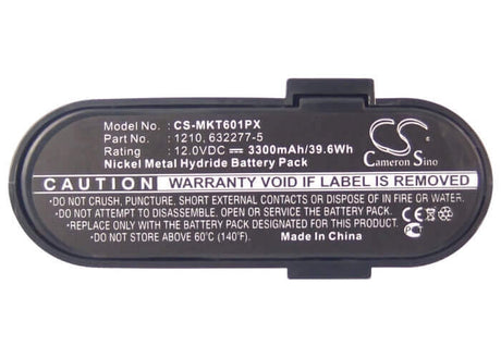 12.0V, Ni-MH, 3300mAh, Power Tools battery fits Makita, 1210, 5092d, 5092dw, 39.6Wh Power Tools Cameron Sino Technology Limited (Power Tools)