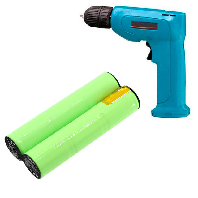 7.2V, Ni-MH, 2200mAh, Power Tools battery fits Makita, 678037-1, 6010sd, 6010sdw, 15.84Wh Power Tools Cameron Sino Technology Limited (Power Tools)