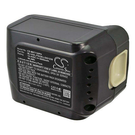 14.4V, Li-ion, 6000mAh, Power Tools battery fits Dolmar, Makita, 194065-3, Ag-3729, Ag-3750, 86.4Wh Power Tools Cameron Sino Technology Limited (Power Tools)