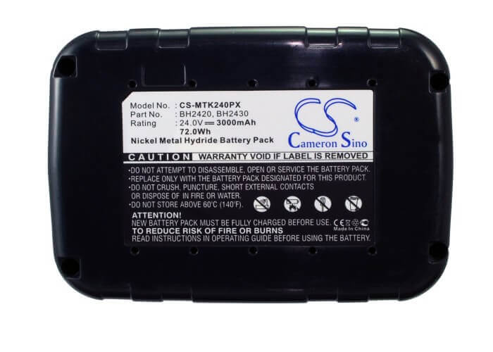 24.0V, Ni-MH, 3000mAh, Power Tools battery fits Makita, 193127-4, Bdf460, Bdf460sf, 72Wh Power Tools Cameron Sino Technology Limited (Power Tools)