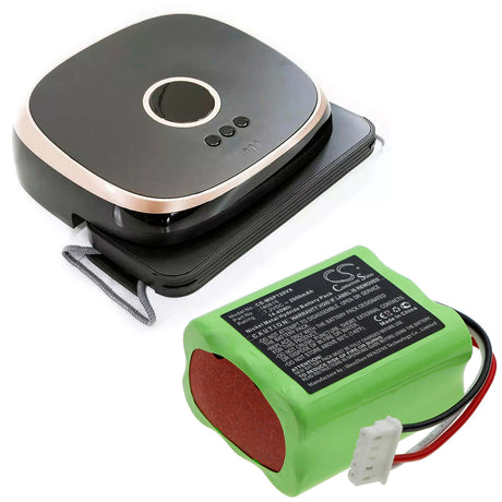 7.2V, Ni-MH, 2000mAh, Vacuum battery fits Mamibot, Sweepur 120, 14.40Wh Vacuum Cameron Sino Technology Limited