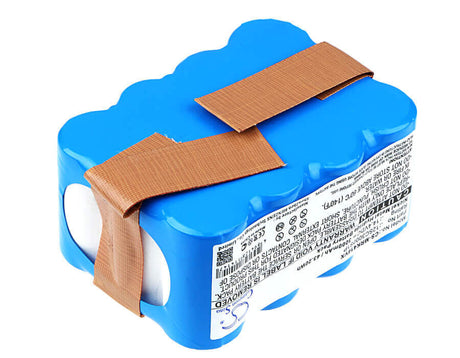 14.4V, Ni-MH, 3000mAh, Vacuum battery fits Goddess, Bralko, Galaxy Ii, 43.20Wh Vacuum Cameron Sino Technology Limited