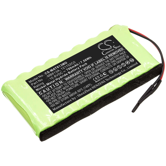 10.8V, Ni-MH, 700mAh, Medical battery fits Maquet, 121102c0, 121102c0, Magnus Or Table Wireless Hand, 7.56Wh Medical Cameron Sino Technology Limited (Medical)