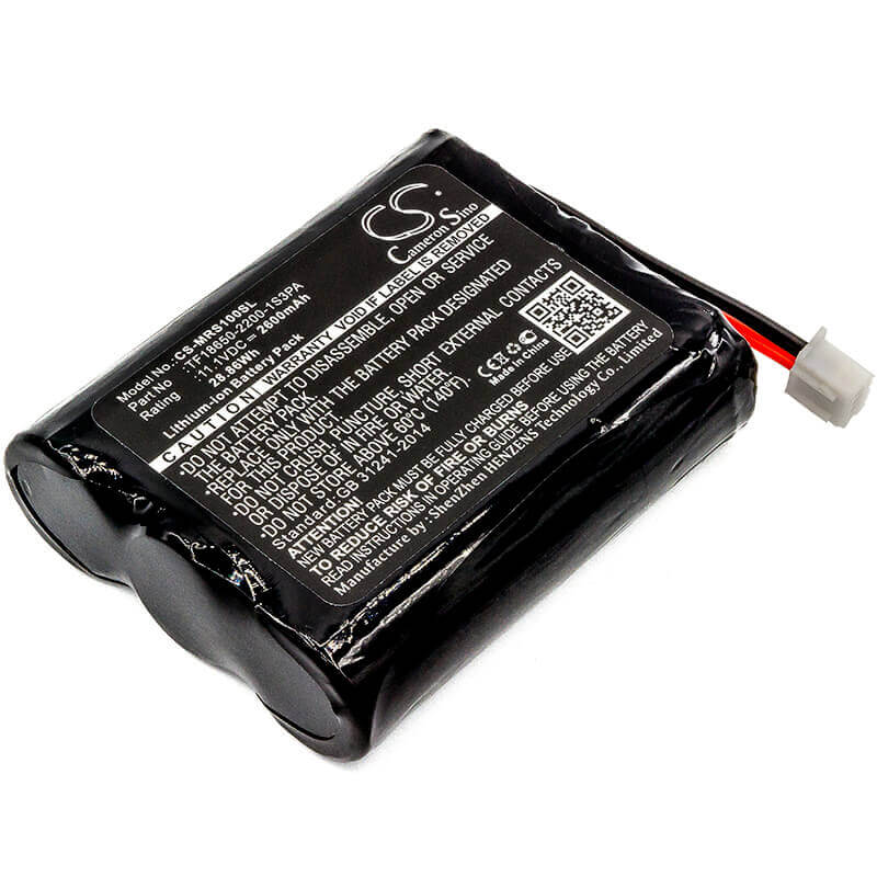 11.1V, Li-ion, 2600mAh, Speaker battery fits Marshall, Stockwell, 28.86Wh Speaker Cameron Sino Technology Limited