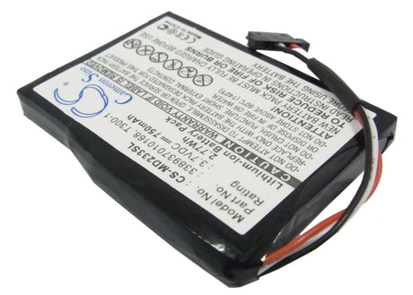 3.7V, Li-ion, 750mAh, GPS battery fits Medion, 338937010168, Gopal E4430, Gopal E4435, 2.78Wh GPS, Navigator Cameron Sino Technology Limited