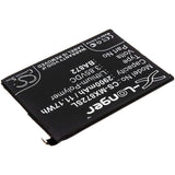 3.85V, Li-Polymer, 2900mAh, SmartPhone battery fits Meizu, Meilan, Ba872, 16x, M1872, 11.17Wh Mobile, SmartPhone Cameron Sino Technology Limited (Smartphone)