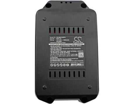 18.0V, Li-ion, 5000mAh, Power Tools battery fits Meister Craft, Bbr 180li-ion/5i(cnm)r18/65, 5451260, 5451370, 90Wh Power Tools Cameron Sino Technology Limited (Power Tools)
