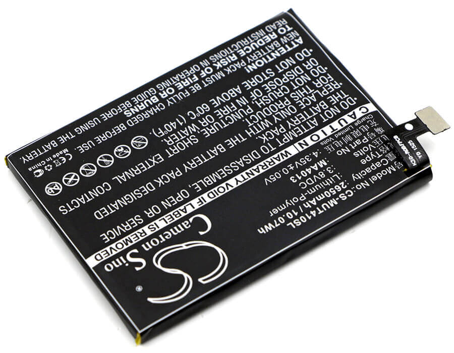 3.8V, Li-Polymer, 2650mAh, SmartPhone battery fits Meitu, Ma4013, V4, V4s, 10.07Wh Mobile, SmartPhone Cameron Sino Technology Limited (Smartphone)