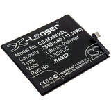 3.85V, Li-Polymer, 2950mAh, SmartPhone battery fits Meizu, Ba882, 16, 16 Premium Edition, 11.36Wh Mobile, SmartPhone Cameron Sino Technology Limited (Smartphone)