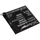3.85V, Li-Polymer, 3900mAh, SmartPhone battery fits Meizu, Ba926, 16xs, M1926, 15.02Wh Mobile, SmartPhone Cameron Sino Technology Limited (Suspended)