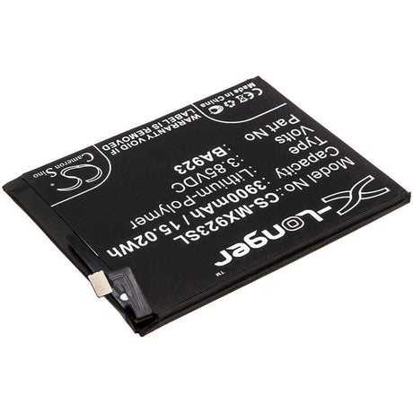 3.85V, Li-Polymer, 3900mAh, SmartPhone battery fits Meizu, Ba923, M1923, M923q, 15.02Wh Mobile, SmartPhone Cameron Sino Technology Limited (Smartphone)