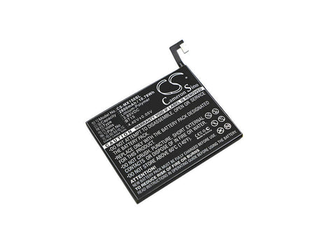 3.85V, Li-Polymer, 2800mAh, SmartPhone battery fits Meizu, Bt15, M3s, Meilan 3s, 10.78Wh Mobile, SmartPhone Cameron Sino Technology Limited (Smartphone)
