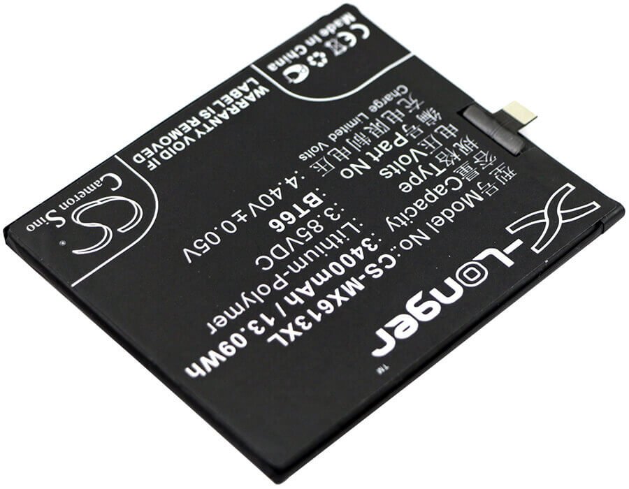 3.85V, Li-Polymer, 3400mAh, SmartPhone battery fits Meizu, Bt66, M686, M686c, 13.09Wh Mobile, SmartPhone Cameron Sino Technology Limited (Smartphone)