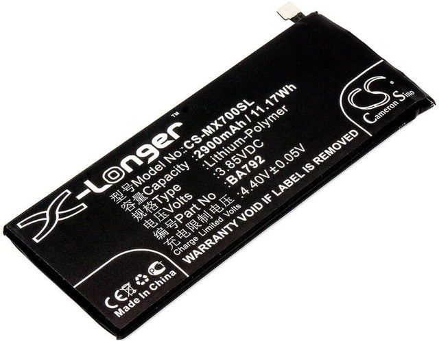3.85V, Li-Polymer, 2900mAh, SmartPhone battery fits Meizu, Ba791, M792c, M792q, 11.17Wh Mobile, SmartPhone Cameron Sino Technology Limited (Smartphone)
