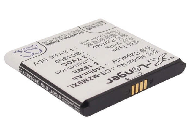 Battery For Meizu M9 3.7v, 1400mah - 5.18wh Batteries for Electronics Cameron Sino Technology Limited (Suspended)