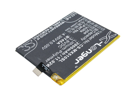 3.8V, Li-Polymer, 2900mAh, SmartPhone battery fits Meizu, Bt45a, M2 Note M571c, M2 Note M571h, 11.02Wh Mobile, SmartPhone Cameron Sino Technology Limited (Smartphone)