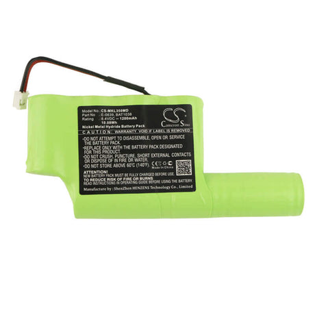 8.4V, Ni-MH, 1200mAh, Medical battery fits Micro Medical, 292099, Microlab Mk8, Microlab Mkb, 10.08Wh Medical Cameron Sino Technology Limited (Medical)