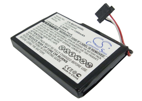 3.7V, Li-ion, 1350mAh, GPS battery fits Micromaxx, Mitac, Mm95242, 5Wh GPS, Navigator Cameron Sino Technology Limited
