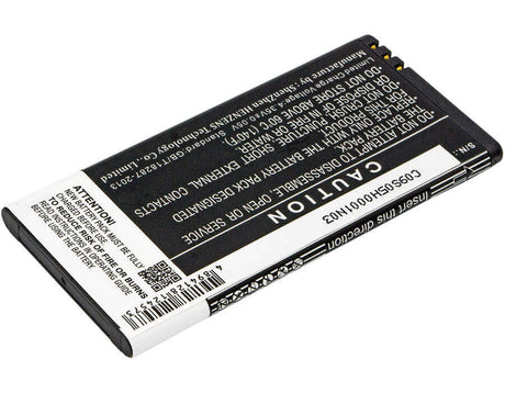 3.8V, Li-ion, 2200mAh, SmartPhone battery fits Nokia, Microsoft, Bl-t5a, Lumia 550, Lumia 730, 8.36Wh Mobile, SmartPhone Cameron Sino Technology Limited (Smartphone)