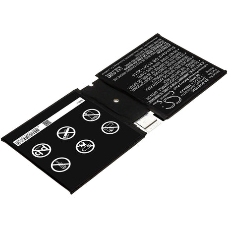 7.6V, Li-Polymer, 3500mAh, Tablet battery fits Microsoft, Dynu01, Surface 1927, Surface Go 2, 26.60Wh Tablet Cameron Sino Technology Limited
